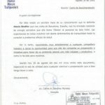 Carta recomendación laboral